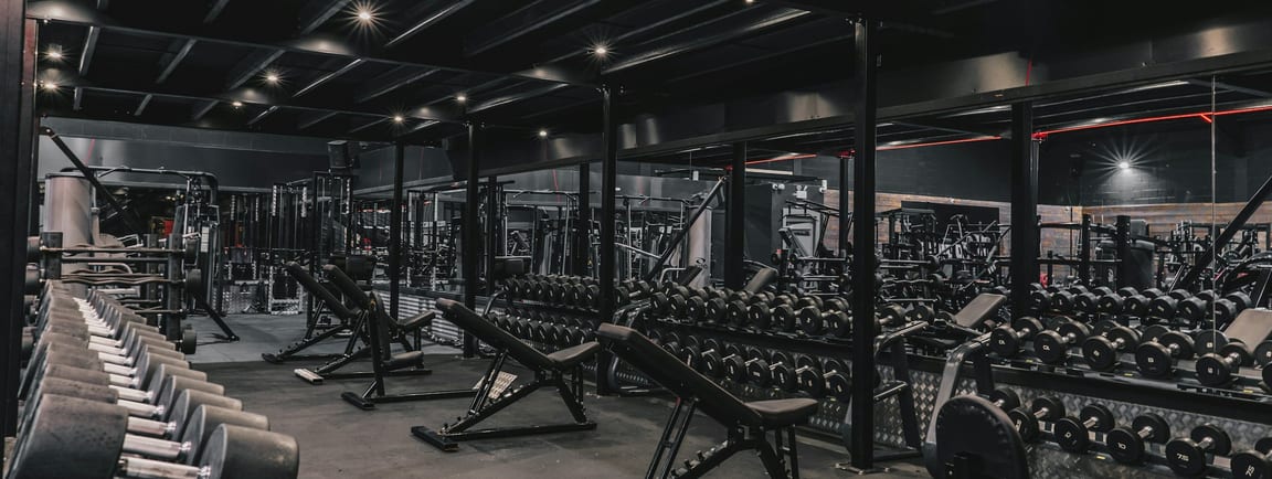 Fitness client training with coach